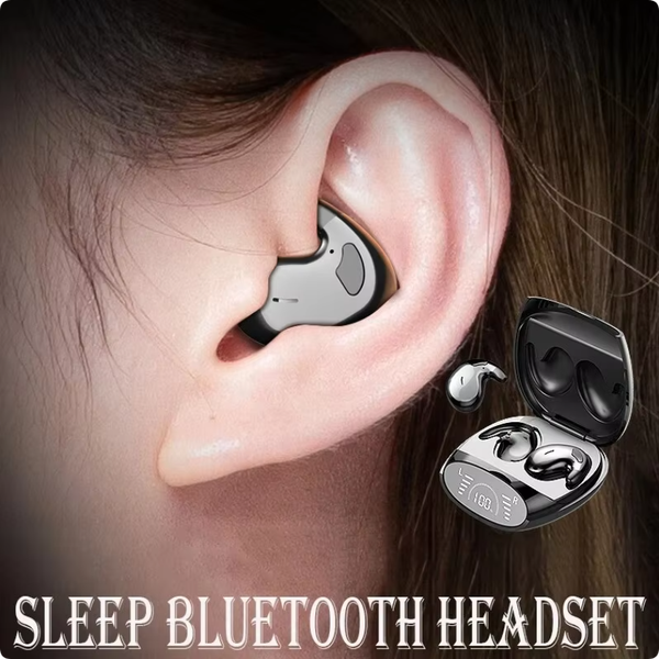 Invisible Earbuds Sleep Headphones Bluetooth 5.3 Noise Reduction Earbuds TWS Wireless Headsets Sport Stereo Earphones for Phone