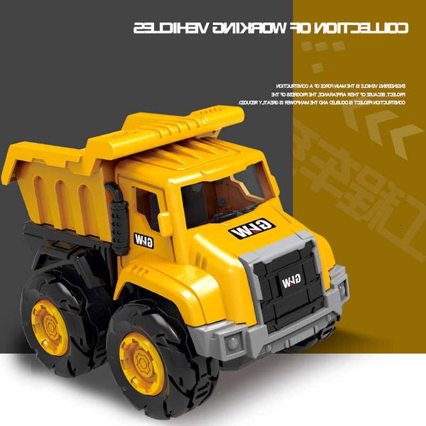 Diecast 155 City Truck Model Fire Sanitation Engineering Car Inertial Play Vehicle Educational Toys For Children Gift M260605