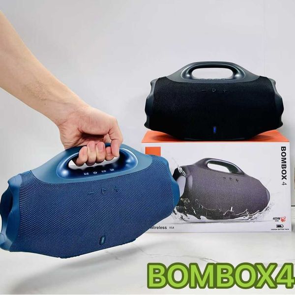 BOOMSBOX4 Portable New 40W High-Power Bluetooth Speaker Outdoor Portable Subwoofer God of War 4th Generation L260604