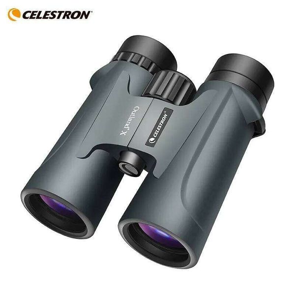 Celestron Outland X 8x42 10X42 Green Waterproof & Fogproof Binoculars for Adults Multi-Coated Optics and BaK-4 Prisms W260605