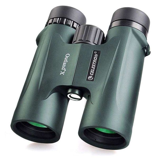 Celestron Outland X 8x42 10X42 greenBinoculars Waterproof & Fogproof Binoculars for Adults Multi-Coated Optics and BaK-4 Prisms W260605