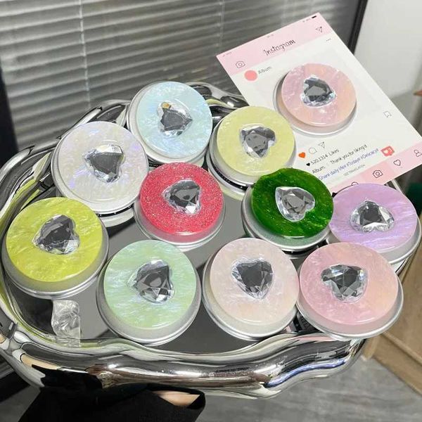 -shape Korean Polka Dots For Magnetic Griptok Holder Phone Finger Ring Stand port For iPhone 16 Girl Bracket J260606