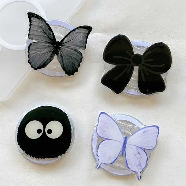Cute Cartoon Bow Korean for Magnetic Phone Griptok Phone Holder Stand Universal Phone Ring Grip Tok for IPhone J260606