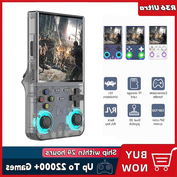 R36 Ultra Handheld WIFI Game Player 40 Inch IPS Screen Open Source Retro Video Player 64G/128G Memory up to 20000 Games Z2606068GJ0