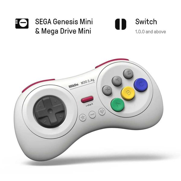 M30 MD mini version 24G wireless handle Switch Sega SEGA game T260608