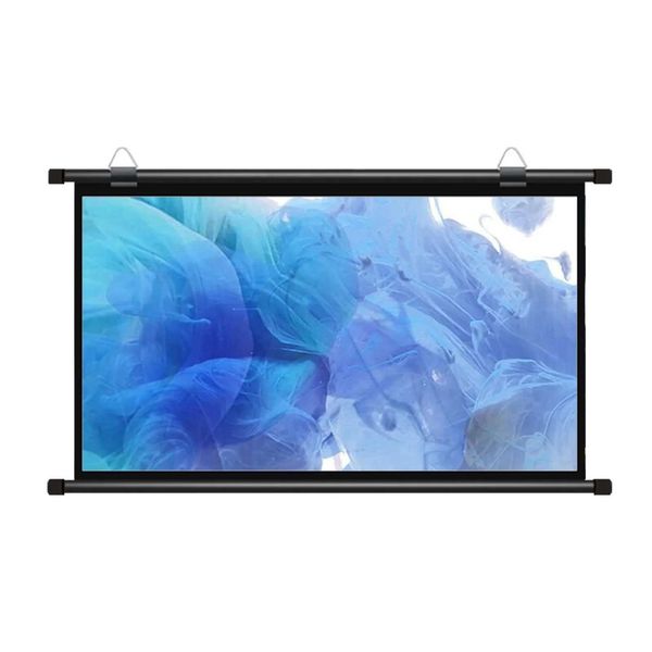 110-inch 169 projection screen - washable wrinkle-resistant portable - for home indoor and outdoor movie viewing L260608