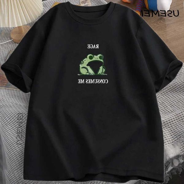 T Vintage Shirt Women T Nature Lover Silly Frog Retro T-Shirt Mens Clothing Cotton Short Slve Top S260609