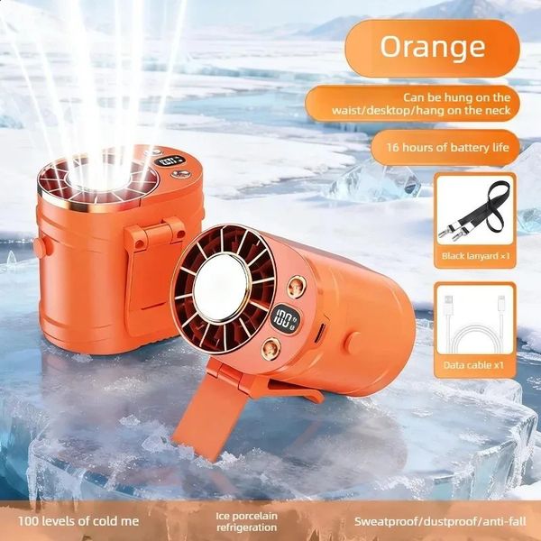 Outdoor Waist Worn Semiconductor Cooling Fan Portable Personal Mini Air Conditioner for Hiking Camping Working 260609
