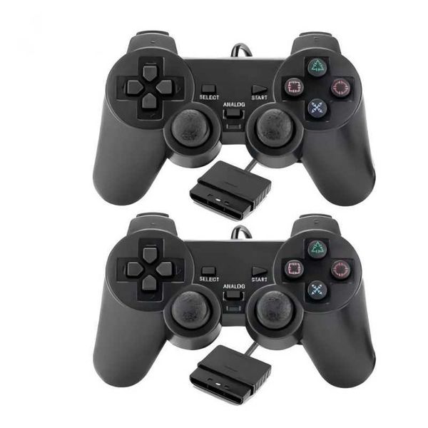 Wired gamepad For 2 Controller Game Joystick Vibration Game Controller for PlayStation 2 controller Game T260608