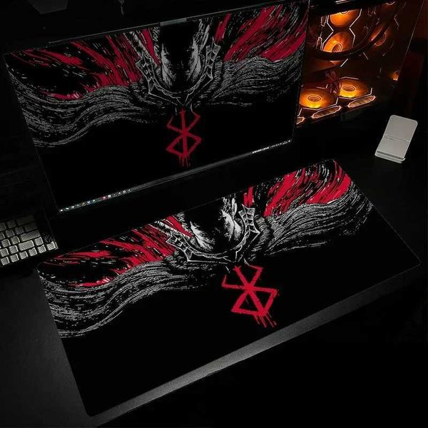 Mouse Pad Computer Gaming Accessories Varmilo Keyboard MousePad CS GO LOL Mouse mat Berserk Guts Anime Dywan Gamer Desk mat Z260610