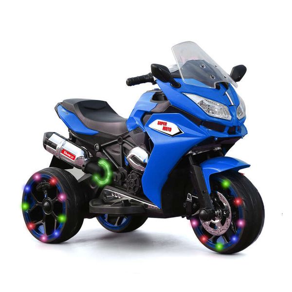 12V Electric motorcycle/ Three lighting wheels Kids ride on car