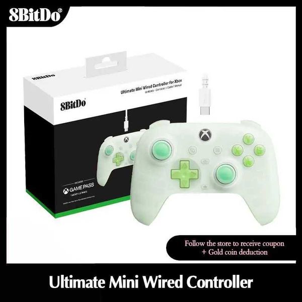 8BitDo Ultimate Mini Wired Controller with Game Pass Joystick for Xbox Series S/X Xbox One Windows 10/11 Gamepad Accessories T260608
