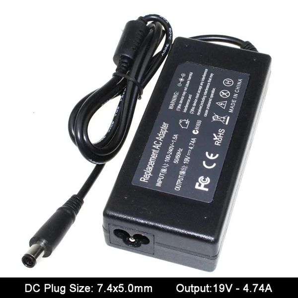 19V 474A 74x50mm Notebook Adapter Power Supply For HP 63955-001 609940-001 PPP012H-S Pavilion Dv4 Dv5 G4 G6 G7 AC Charger 260611