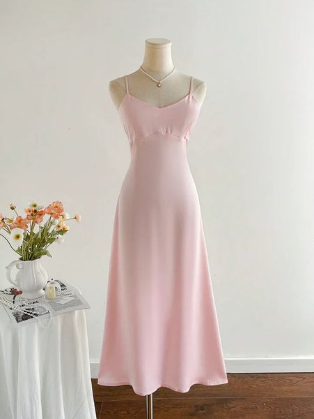 Sexy Suspender WaistCinching Dress with Large Skirt 260610banjia