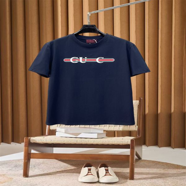 Men's Plus Tees & Polos Round neck embroidered and printed polar style summer wear with street pure cotton 6611z16