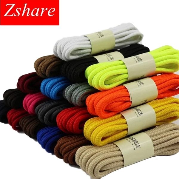 1Pair Classic Round Shoe laces Outdoor Sneakers Shoes Laces Solid Color Kids Adult Shoelaces 90120150CM YD1 260616