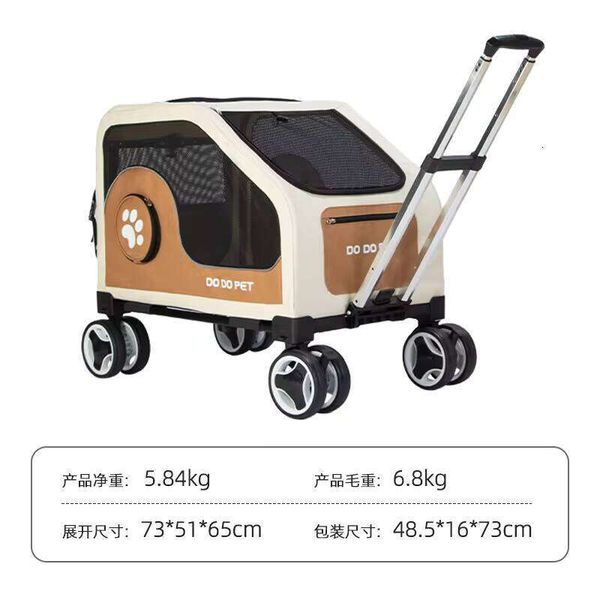 Suitable for DODOPET pet suitcases, dogs, cats, outdoor carts, foldable large capacity W260616