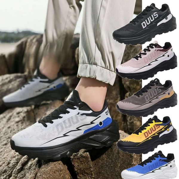 CUUS DUUS Mesh breathable sports casual shoes with anti-slip and shock-absorbing properties, suitable for marathon running.