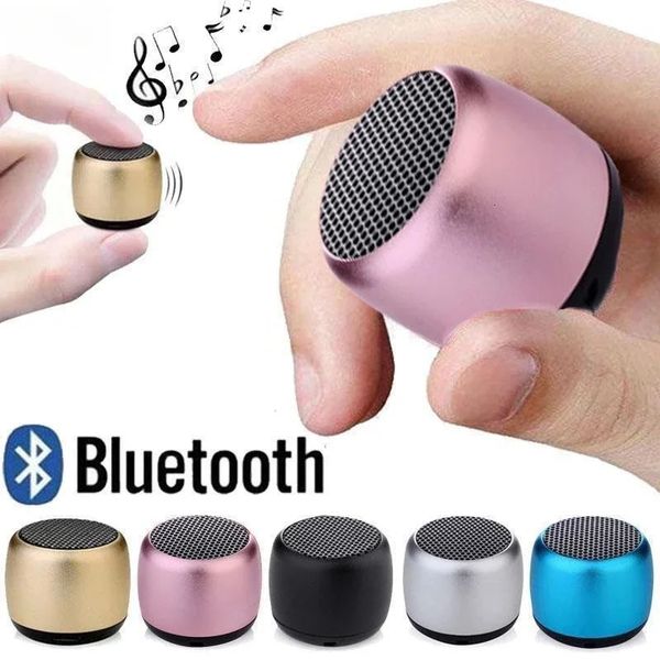 1PC Mini Wireless Bluetooth Ser Portable Metal Wireless Loudser Mobile Phone Computer Music Player 260611