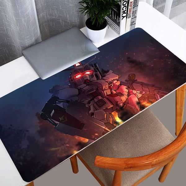 Pads Mouse Gundam Mouse Pad Professional E-sports Gamers Speed Pc Gaming Rubber Keyboard Notbook Desk Mat Mousepad 800X300 D260618
