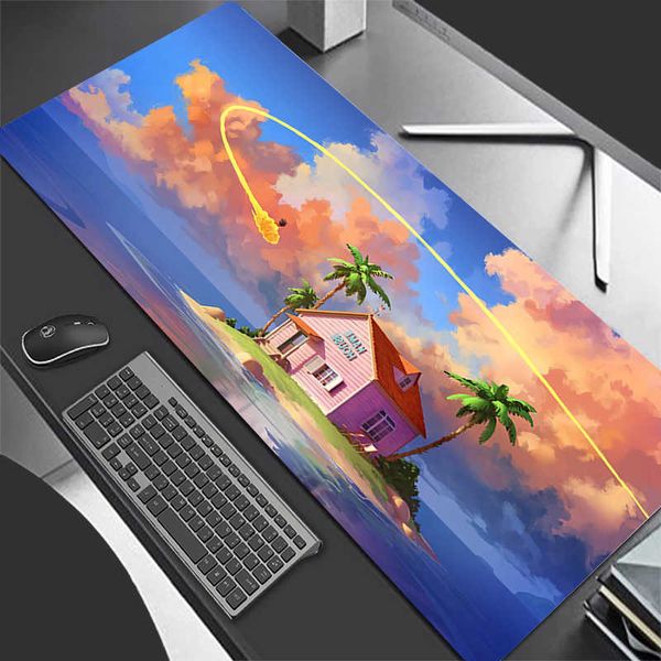 Pad Mouse Gaming Mousepad HD Rubber Extended Desk Mat Non-slip PC Laptop Goku Gamer Accessories Dragon Ball Keyboard Pad Carpet D260618