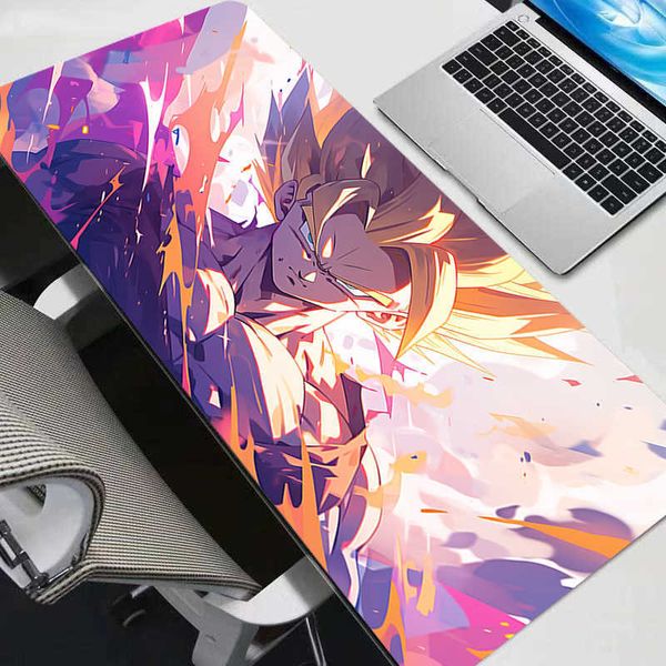 Dragon Gohan Ball Z Mouse Pad Large Gamer Gaming Accessories Speed Keyboard Rubber Lock Edge Desk Mat Laptop DBZ mousepad D260618