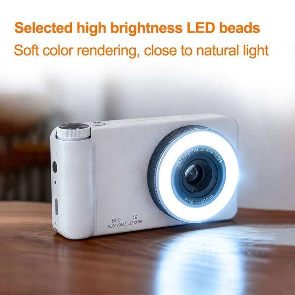 Vandlion A67B 4K CCD Camera Video Cam 64MP Photo 3" HD IPS Screen 18X Zoom Auto Focus Built-in Flashlight Birthday Gifts J260618