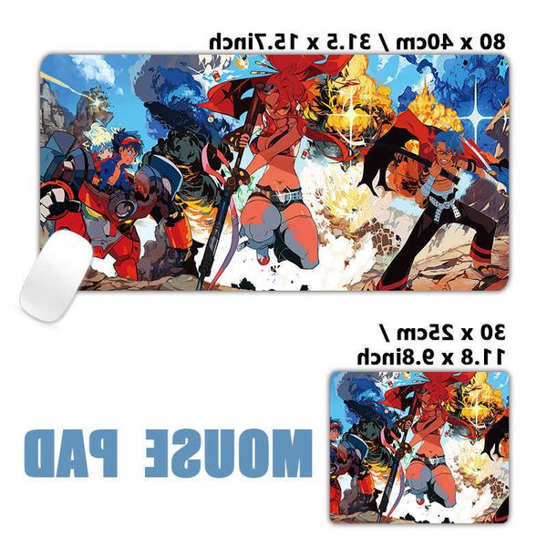 Large XXL Mousepad Keyboard Pad Tengen Toppa Gurren Lagann Shimon Kamina Yoko Nia Mouse Pad D260618