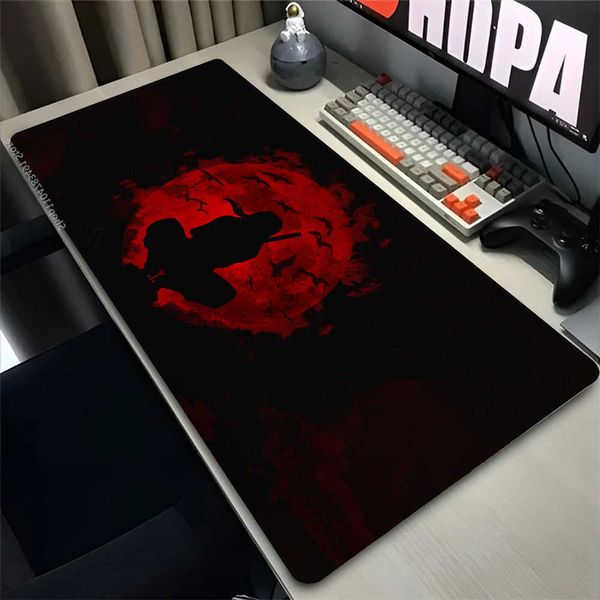 Itachi Naruto Uchiha Mouse Pads Gamer PC Computer Large 900x400 XXL Desk Mat Keyboard Anime Gaming Accessories Mousepad Carpet D260618