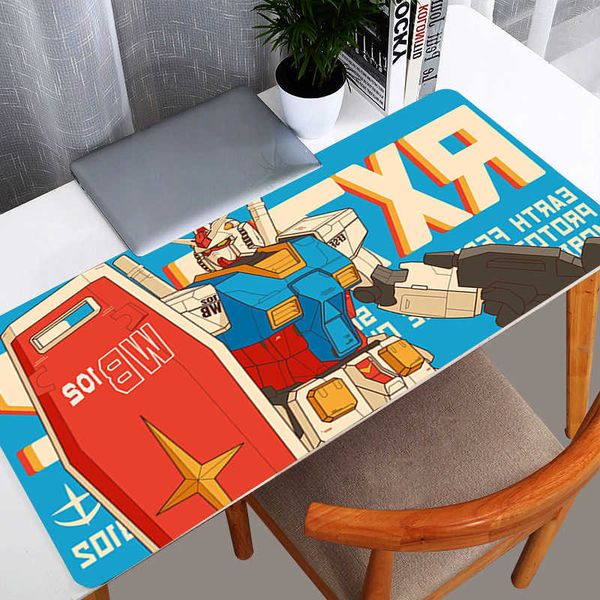 Pad Mouse Anime Gaming Accessories Mechanical Warrior RX-78-2 Gundam Mousepad Gamer PC Computer Keyboard Desk Mat Varmilo Table D260618