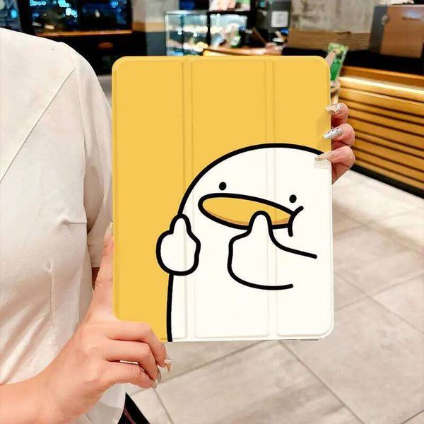 The duck that gave a thumbs-up TABLET CASE FOR iPad pro 10/11-Inch 2020/6th/7th /8th /Air 3rd/Air 4th/9th gen/Air 5th Gen 2022/A C2609081