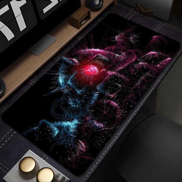 Pad Mouse Mechanical Warrior G-gundam Z-zaku II 90x40cm Notebook Games MousePad Keyboard Pad Mousepad Mouse Mat Gaming Desk Mat D260622