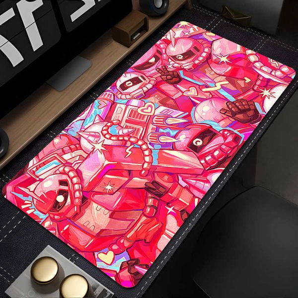 Pad Mouse Mechanical Warrior G-gundam Z-zaku II 90x40cm Mousepad Gamer PC Completo Computer Keyboard Desk Mat Varmilo Table Pad D260622