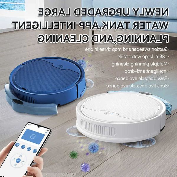 3 2024 In 1 Sweeping and Vacuuming Wireless Vacuum Cleaner Smart Sweeping Robot Home Sweeper Sweeping Robots For HomL26623