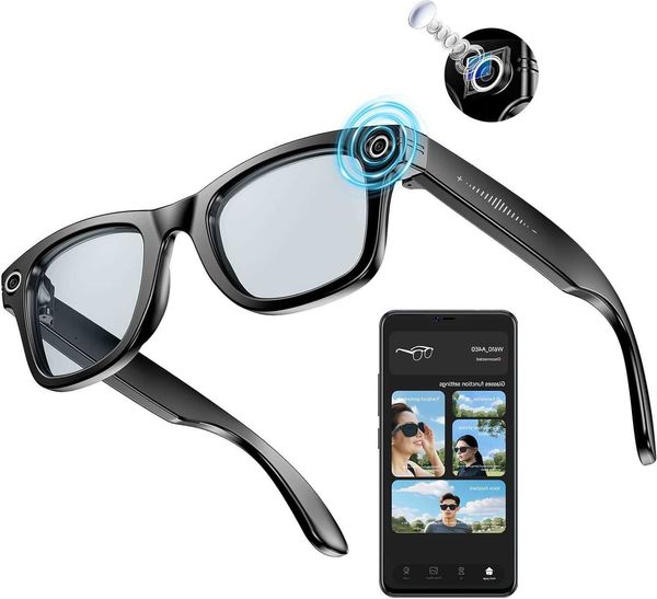 Wearable Innovative Eyewear Featuring Next Generation Visual Communication Tools Real-Time Translation Services EnabledL26623