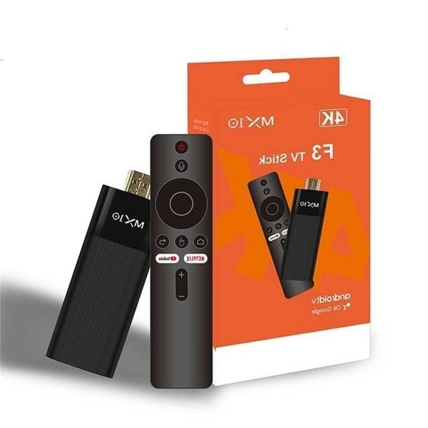 Directly Factory MX10-F3 TV Stick 4K Android 11 Allwinner H313 24G5G Wifi 2GB 16GB box fire 25L26623