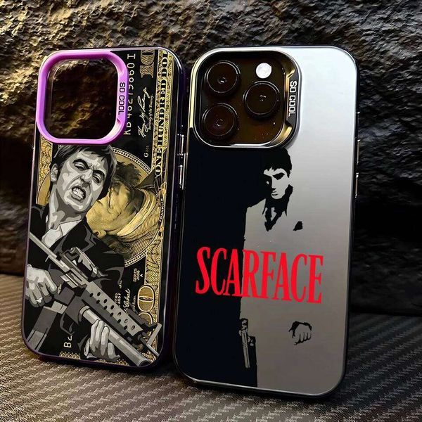 Classic Movie S-Scarface Phone Case For iPhone 17 16e 16 15 14 13 12 11 mini Pro Max XR 8 7 Air Plus Anti Fall Matte Back Cover J260624