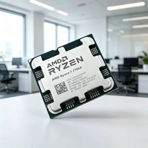 High-End Socket AM5 Without Package Loose Piece Unlocked AMD Gaming Desktop CPU Ryzen 7 7700X R7 7700 8-Core 16-Thread 53GHz