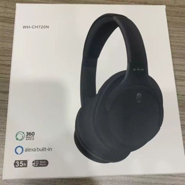 Sonysony Designer New Model Luxury WH-CH720 Wireless Over Ear Bluetooth Headphones Music Gaming And Sports Game Mode TWS Earbuds