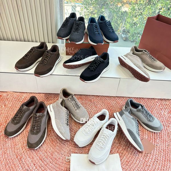 High quality real Leather Platform sneakers Lace-up Low-top Flat trainers shoes for men Vacation Tennis shoes Luxury designer shoes casual Sport shoe White Grey, Brown