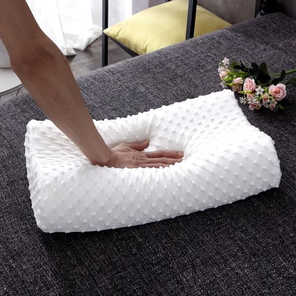 Memory Foam Pillow for Sleeping Adjustable Side Sleeper Pillow for Neck Shoulder Pain Relief Orthopedic Contour Pillow JAF028 260629BJ