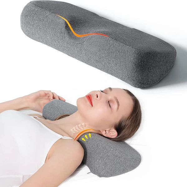 Cervical Pillow Memory Foam Contour Pillow Bed Pillows for Side Sleeper Ergonomic Orthopedic Sleeping Pillow Neck Pillow 260629BJ