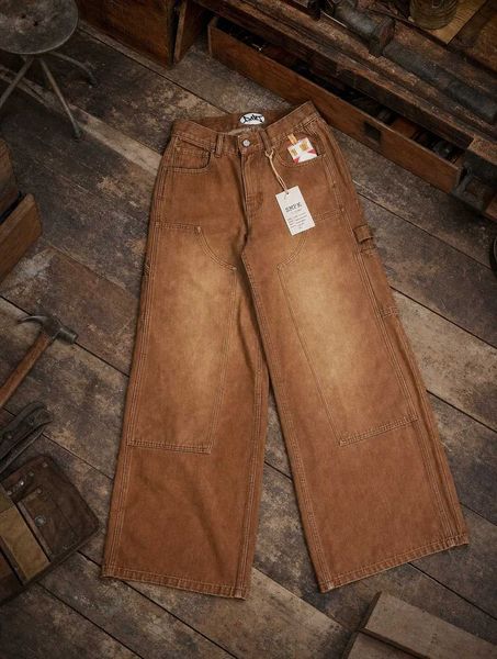 Brown Carpenter Jeans for Men and Women