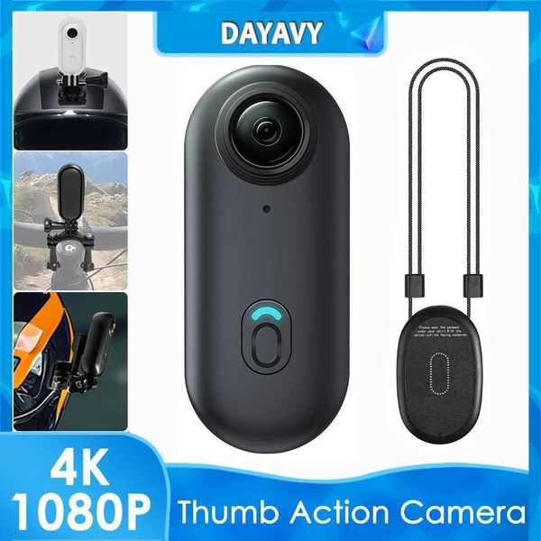 4K1080P Motorcycle Camera Mini Dash Cam Moto Dvr In Helmet Motorcycle Bike WiFi Waterproof Recording for Travel Bicycle T261009