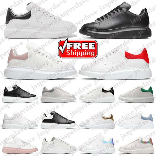

Free Shipping designer casual shoes for men women platform Suede Leather Triple Black Iridescent mens sneakers womens trainers sports outdoor, Blue
