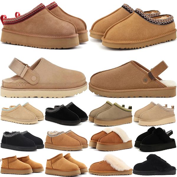 

2024 Australia ug tasman tazz boots designer womens goldenstar platform winter boot snow shoes classic ultra mini ankle black pink warm shoes, Orange red