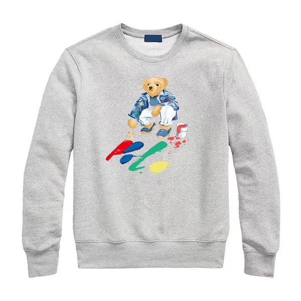 

Men Hoodie Round neck sweatshirt High-Quality Material Classic Cartoon Design Stylish and Comfortable Slim Fit Streetwear Asian size Designer hoodie pullover 3065, 3065-gray