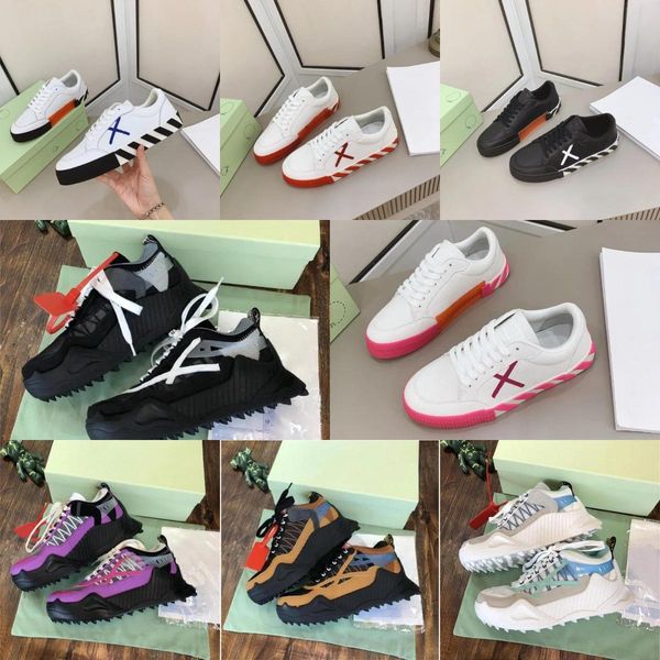 

2025 Men Women Sneakers Designer Casual Shoes Luxury Stitching Breathable Sneakers New Decorated Arrow Comfortable Leather Trainers shoes 36-45, White