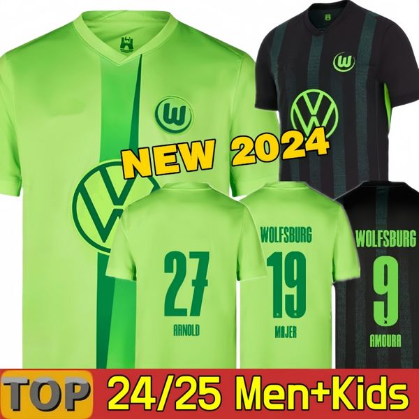 

4XL 24/25 VfL Wolfsburg BAKU L.NMECHA Soccer jerseys LACROIX VAN DE VEN 2024 2025 ARNOLD SVANBERG Football Shirt MARMOUSH WIND WIMMER NMECHA GERHARDT Camisetas, 24 25 home aldult bundesliga