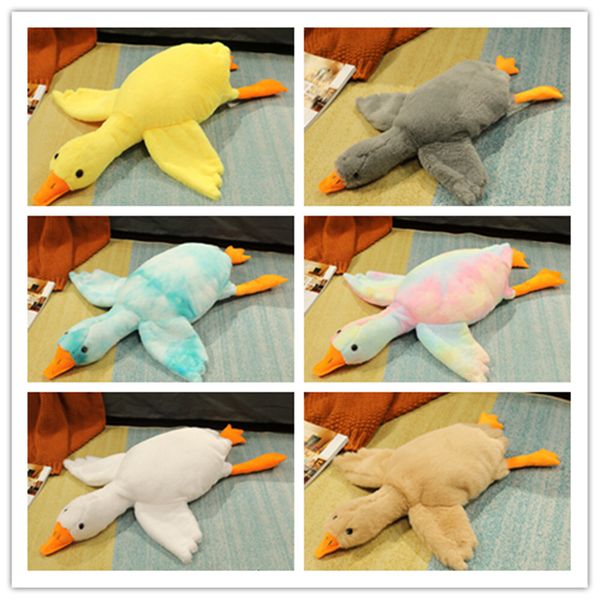 

Colorful Big White Goose Leg Pillow Stuffed Plush Animals Toy Can Be Disassembled Washed And Slept With Doll
